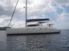 Fountaine Pajot Bahia 46 : At anchor in Guadeloupe